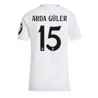 Real Madrid Arda Guler #15 Fußballbekleidung Heimtrikot Damen 2024-25 Kurzarm